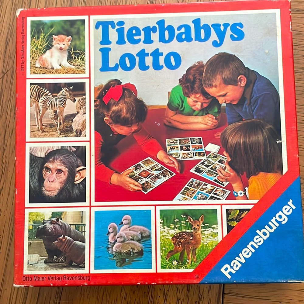 Ravensburger Baby Animals Matching game. Ages 3-8. Like new/slightly worn box